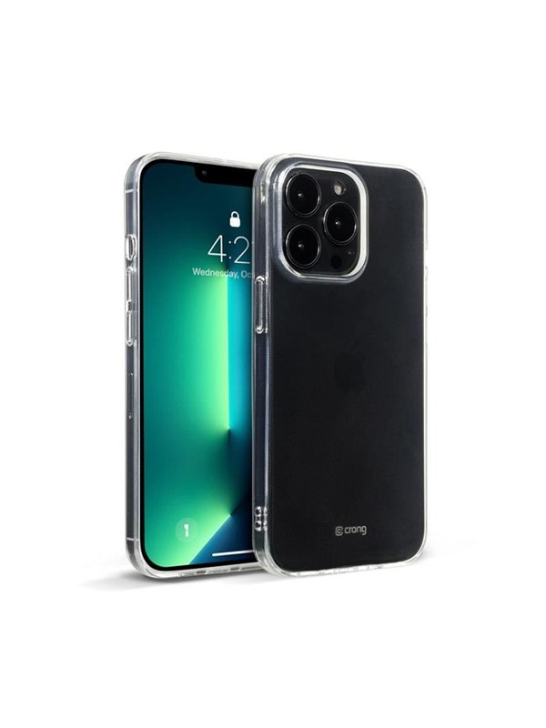 CRONG Crystal Slim Cover - iPhone 13 Pro Max Case - Clear