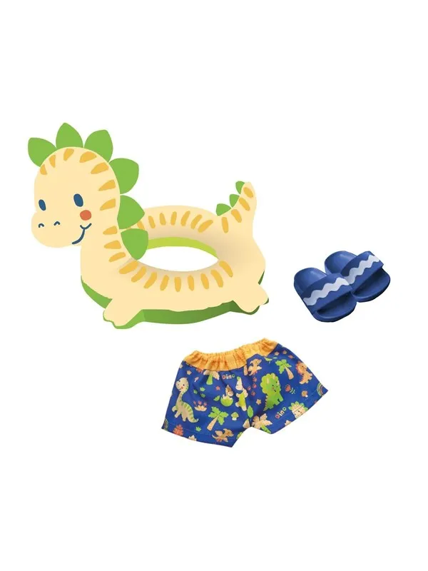 Heless Doll Swimming set Dino 35-45 cm