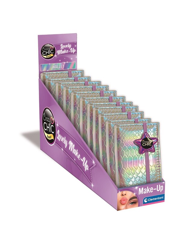 Clementoni Crazy Chic Wallet Star with Make-up