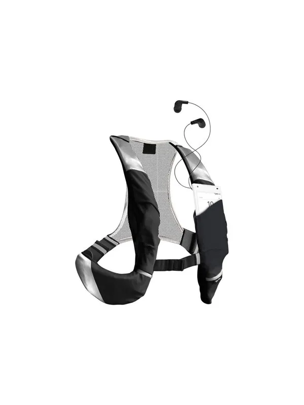 SBS Adjustable backpack straps with smartphone pocket and object pockets
