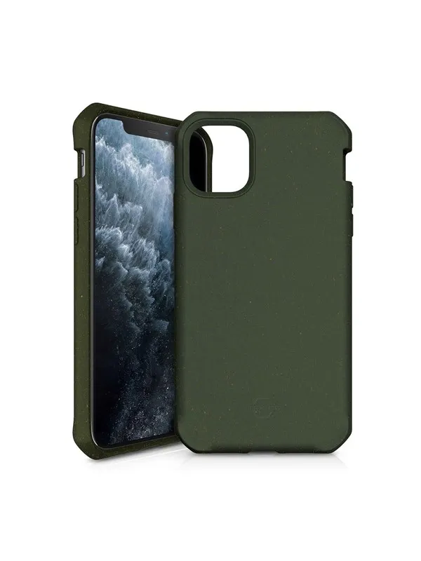 ITSKINS FERONIABIO cover for iPhone 11 Pro Max / XS Max®. Kaki green