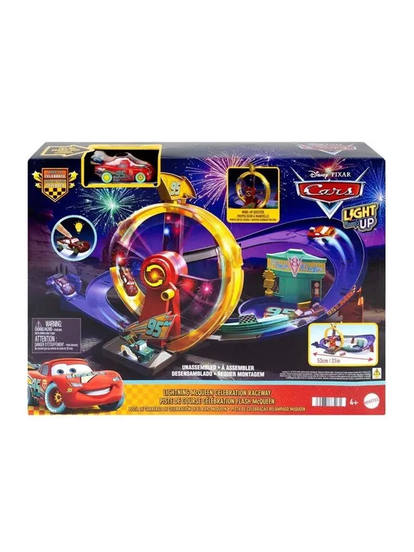 Cars Pixar  McQueen Day Playset