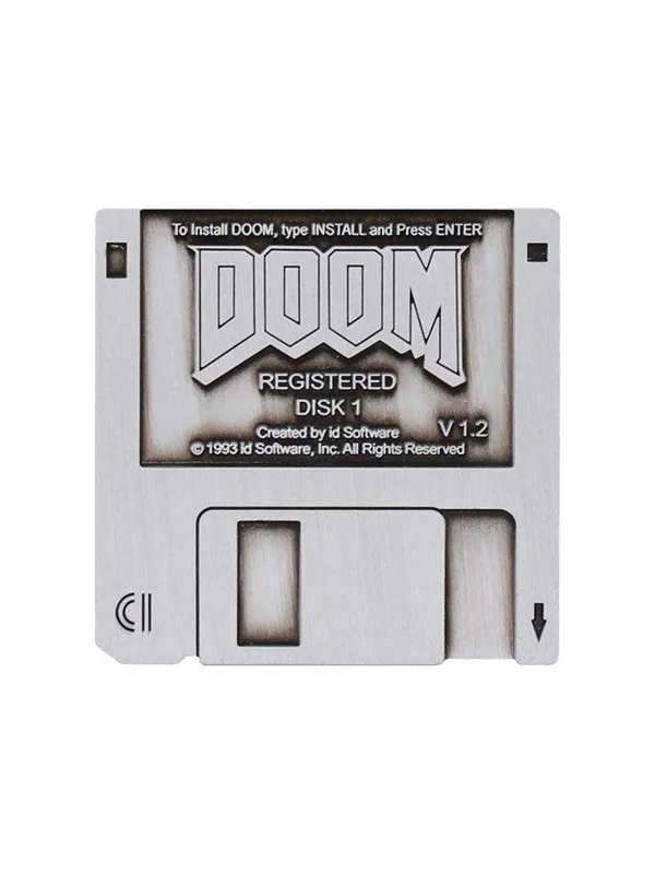 FaNaTtik - DOOM - Floppy Disk - Limited Edition - Pin/Merke