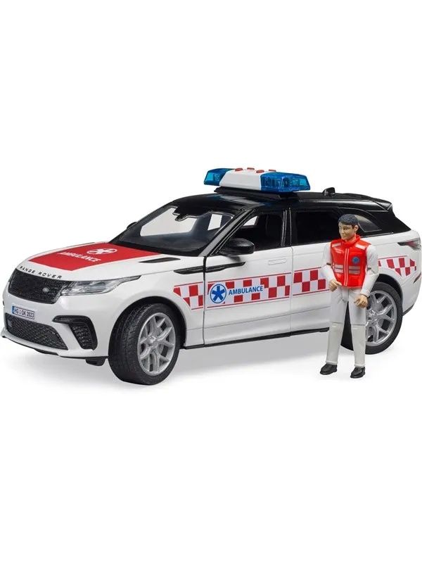 Bruder Range Rover Velar Emergency vehicle with driver