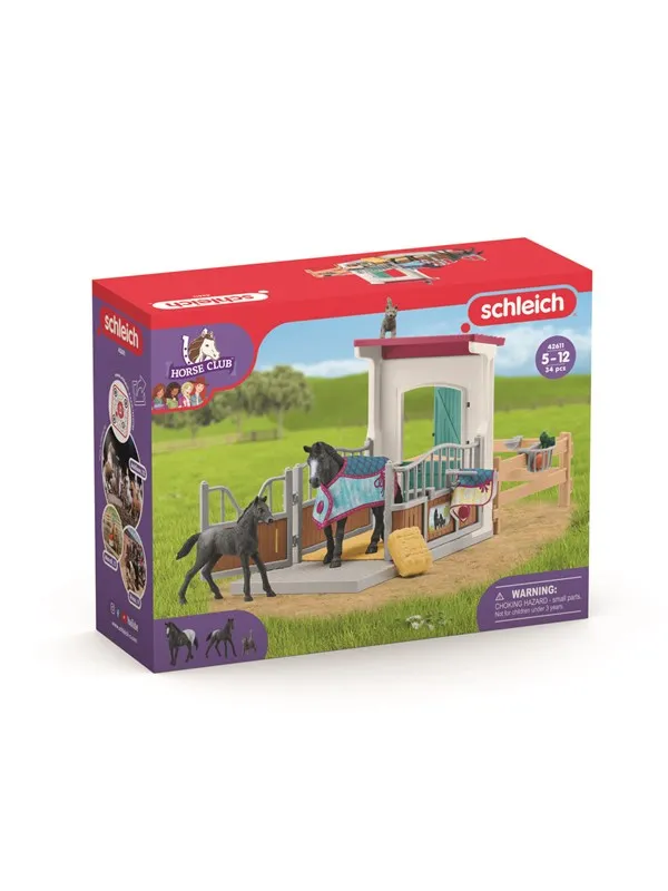 Schleich Horse Boks m/hoppe og føll