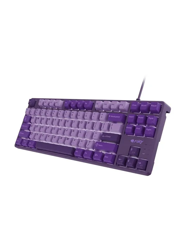 Natec Fury KANABO K2 - Gamingtastatur - Engelsk (USA) - Lilla