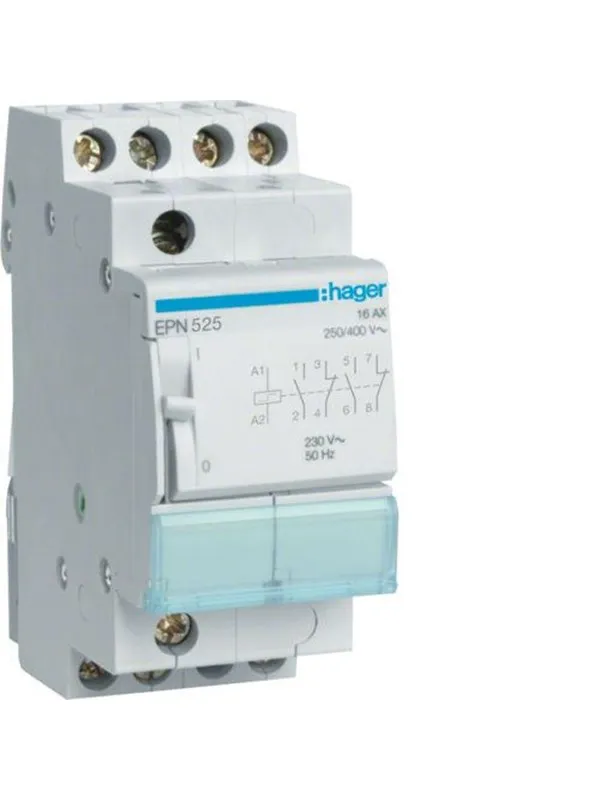 Hager Latching relay 2nc+2no 230v