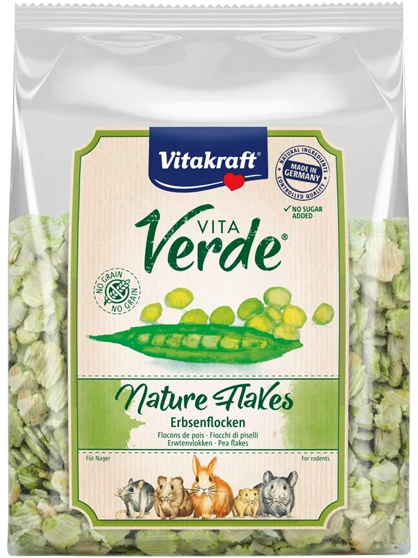 Vitakraft Vita Verde Nature Flakes Erteflak til Gnagere 500 g