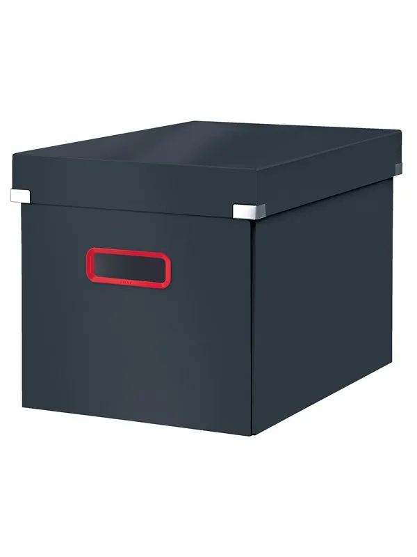 Leitz  Click & Store Cosy Cube stor oppbevaringsboks Fløyelsgrå