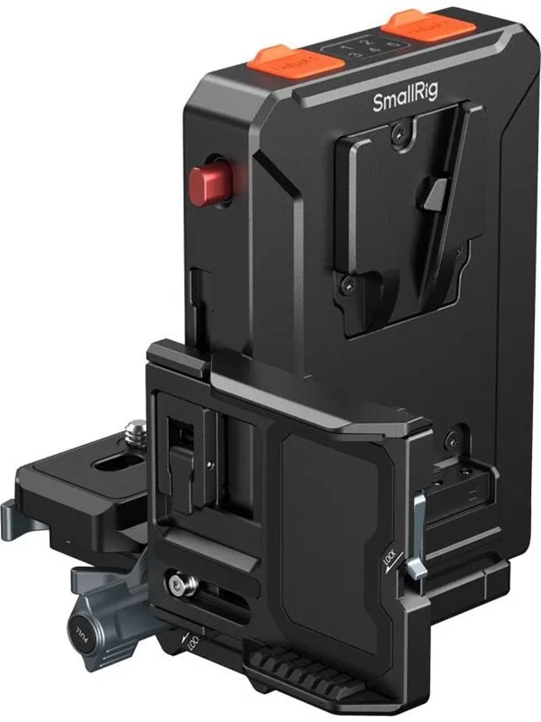 SmallRig 5899 Intelligent V-Mount Battery Adapter Plate Compatible with Arca-Swiss