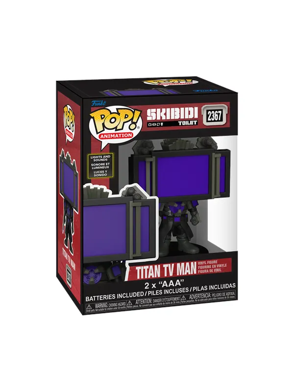 Funko! - POP 6" SFX Skibidi S2 Titan TV Man - Figur