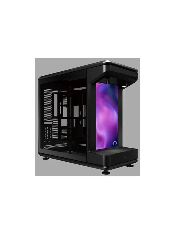 Cooler Master MasterFrame 360 STAGE LCD - Kabinett - Tower - Svart