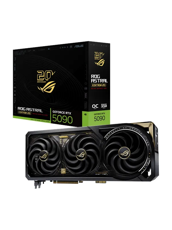 ASUS GeForce RTX 5090 ROG Astral 20th Edition - 32GB GDDR7 RAM - Grafikkort