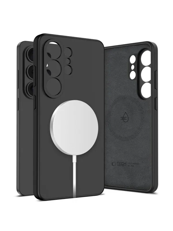 Tech-Protect  Silicone MagSafe Case for Samsung Galaxy S26 Ultra - Black