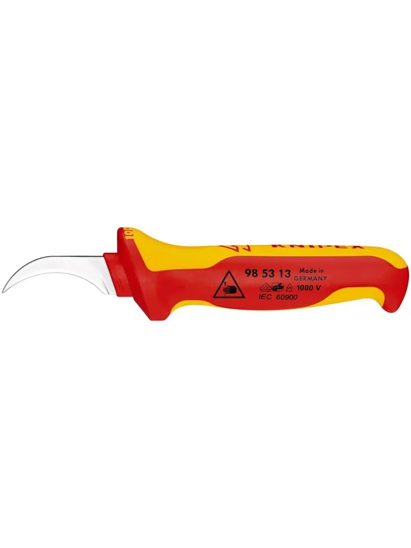 KNIPEX Strippekniv, med glidesko