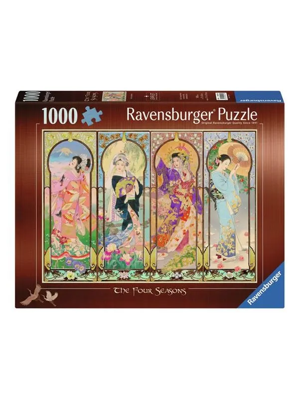 Ravensburger Jigsaw puzzle The Four Seasons 1000 pcs. Gulv