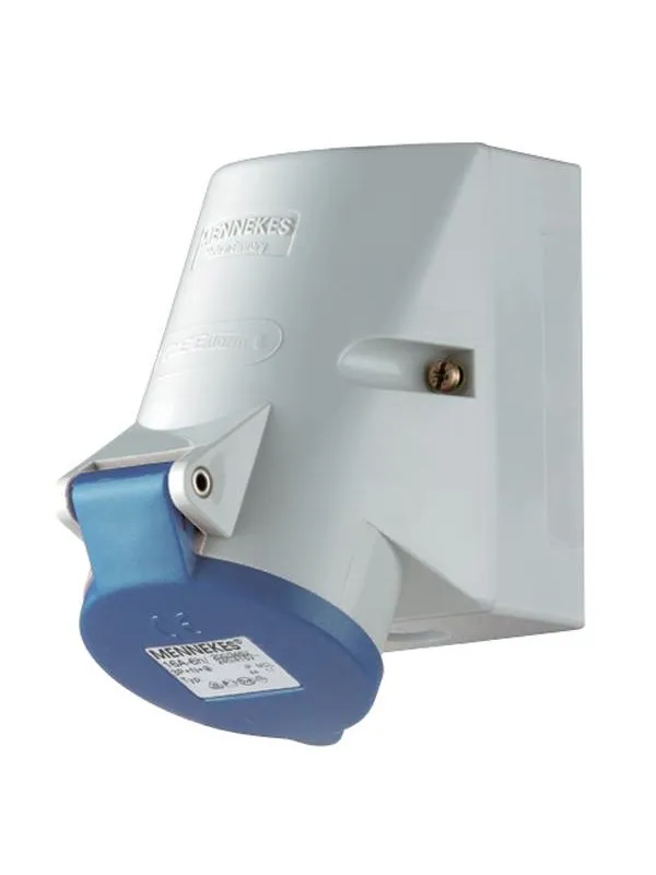 Mennekes Wall mounted recept. 16a3p6h230v ip44