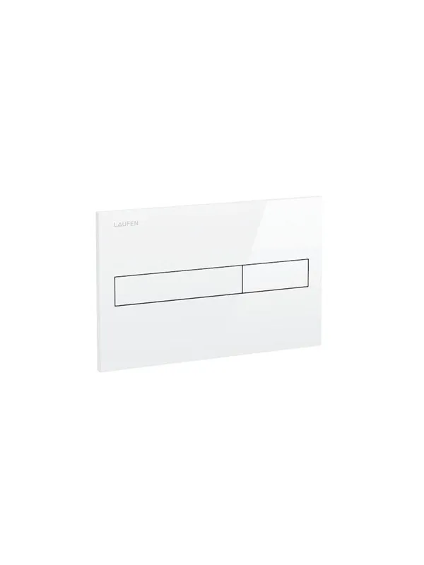 LAUFEN flush plate white