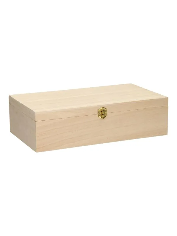 Playwood Decorate your Wooden Wine Box - 2 Bottles
