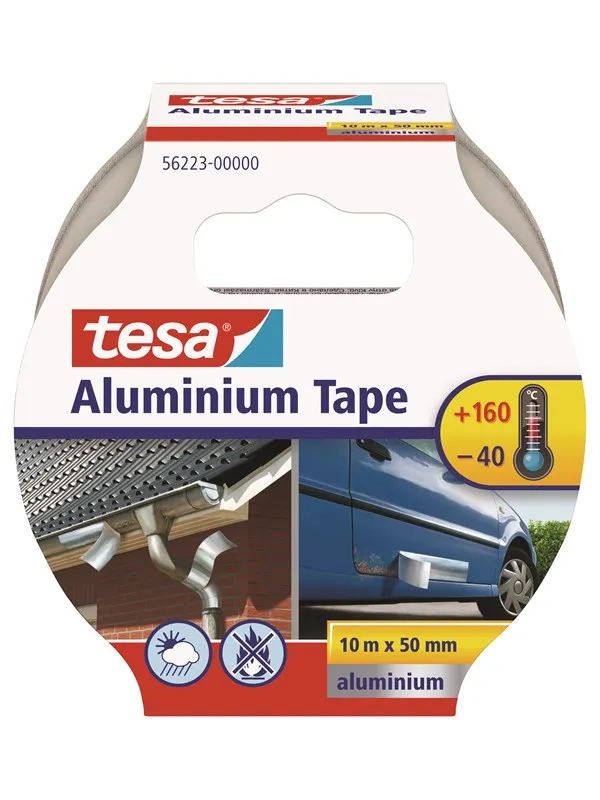 tesa Aluminum Tape Strong 50mµ 10m x 50mm