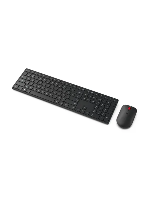 Lenovo Multi-Mode Pro Combo 6000 - keyboard and mouse set - QWERTY - Danish - eclipse black Input Device - Tastatur & Mussett - Dansk - Svart