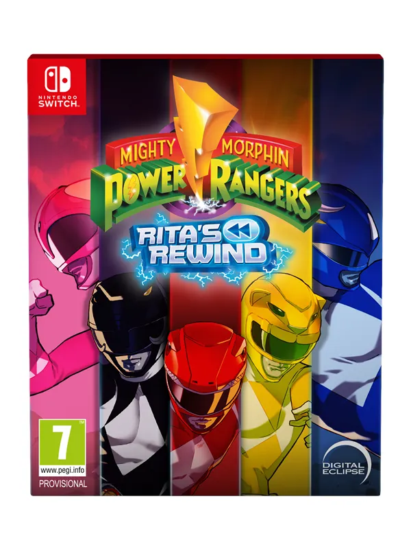 Mighty Morphin Power Rangers: Rita's Rewind (Deluxe Edition) - Nintendo Switch - Beat 'em Up