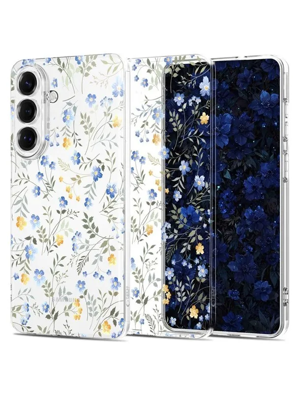 Tech-Protect FlexAir Case for Samsung Galaxy S26 - Colorful Flowers