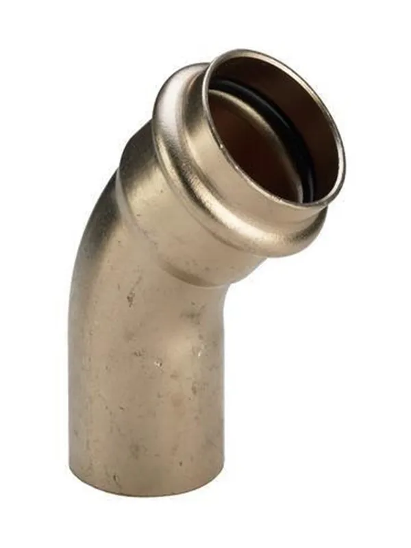 Viega Profipress bend 45° 35 Copper/bright 292539