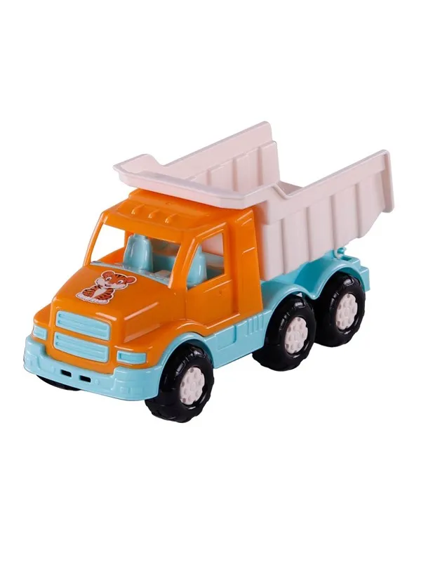 Cavallino Toys - Cavallino Safari Torpedo Tipper Truck Orange 26.5cm
