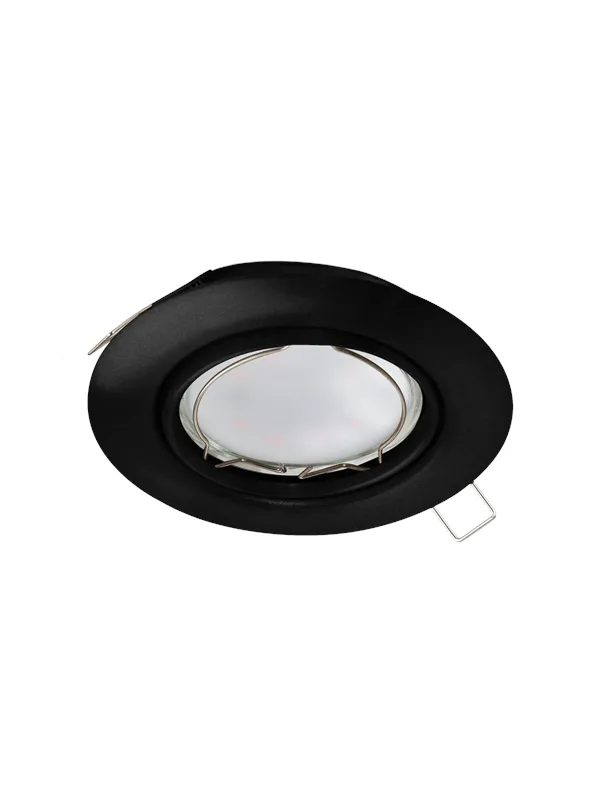 EGLO PENETO recessed spotlight Ø78 mm LED 4.6W 3000K black