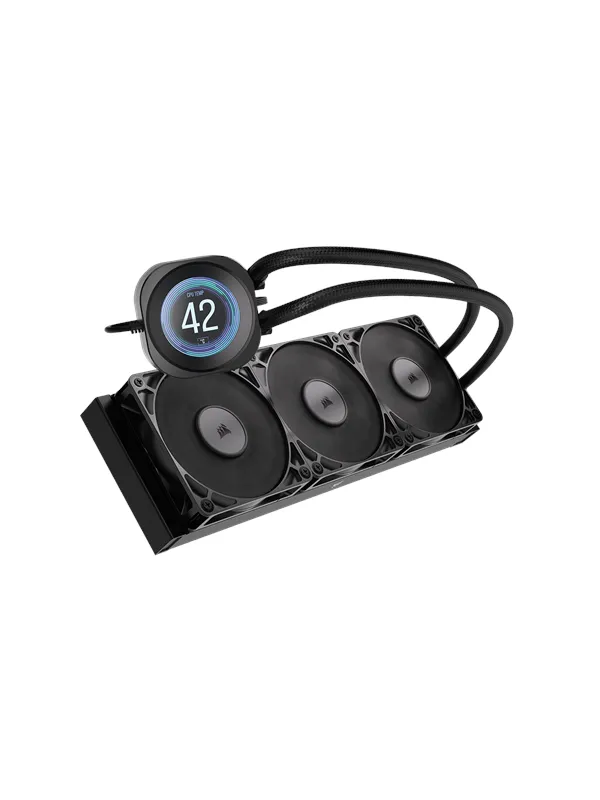 Corsair NAUTILUS 360 LCD Black - CPU Vannkjøling - Max 36 dBA
