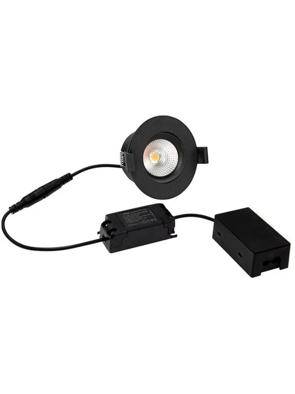HiluX D3 Tilt360 - Full Spectrum LED Recessed spot - Ra97 - 2700K - Black
