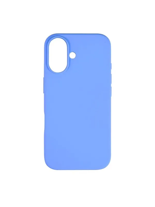 Pomologic CoverCase Silicone iPhone 16 Blue W/Magsafe