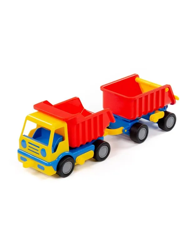 Cavallino Toys Cavallino Basics Dump Truck with Trailer