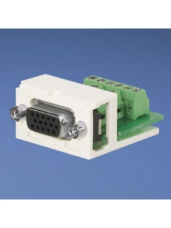 PANDUIT D-sub connector 15 pin hd white