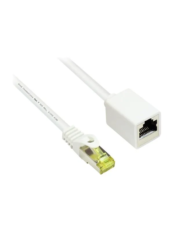 Alcasa electronik Good Connections RNS patch extension cable - 50 cm - white - Hvit - 0.5m