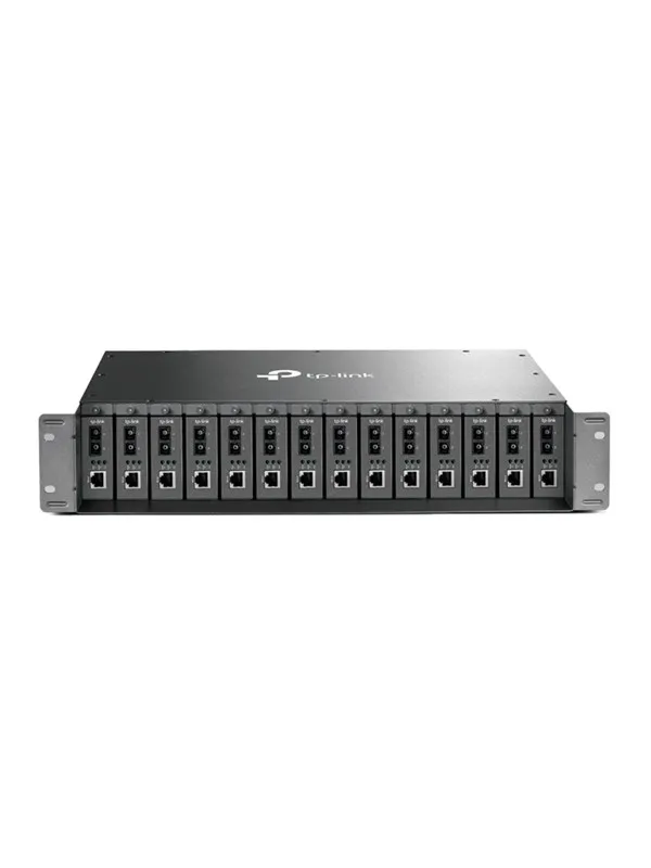TP-Link TL-MC1400 14-Slot Rackmount Chassis for Media Converts 2U 19"