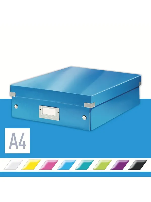 Leitz Sorteringsboks Click&Store  WOW Medium Blå