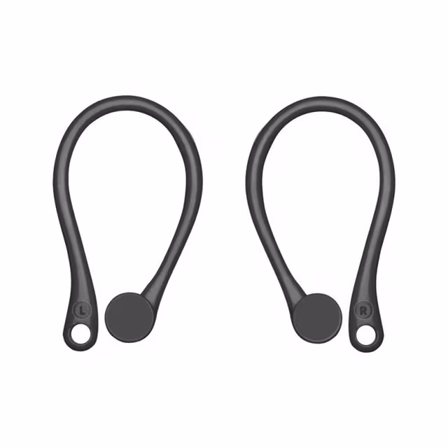 Ørekroker for Air Pods svart