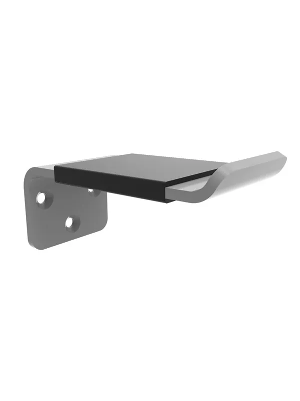 Multibrackets M Headset Holder Wall Silver - Max 1 kg - recommended for