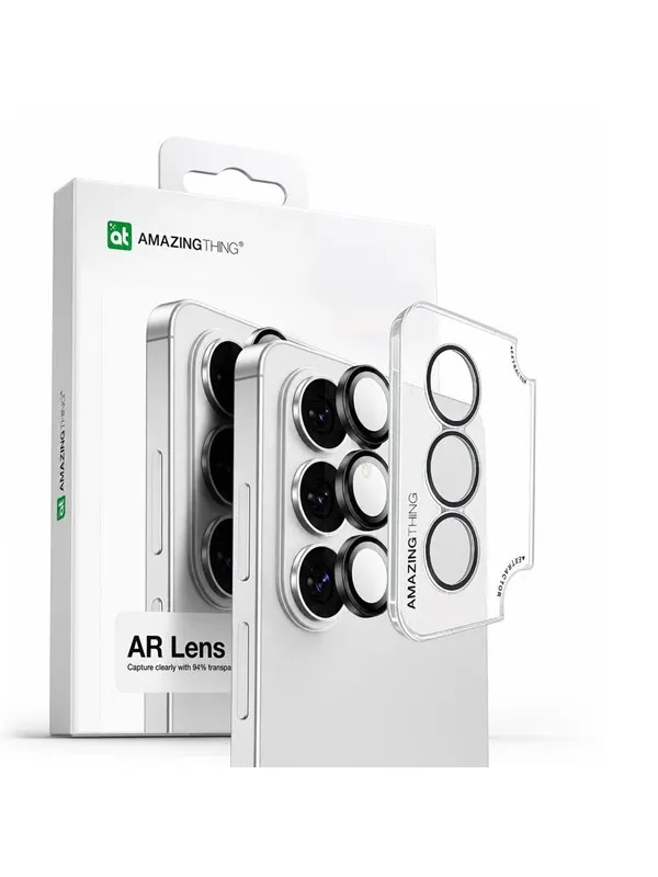 AmazingThing Radix AR Lens Glass for Samsung S26 Camera Island - Black