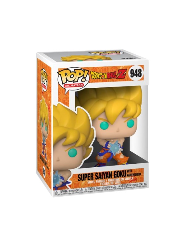 Funko! - POP Vinyl DBZ S9 SS Goku w Kamehameha Wav - Figur