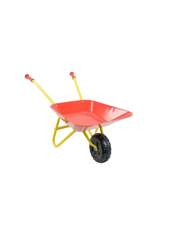 Happy Summer Wheel Barrow Red