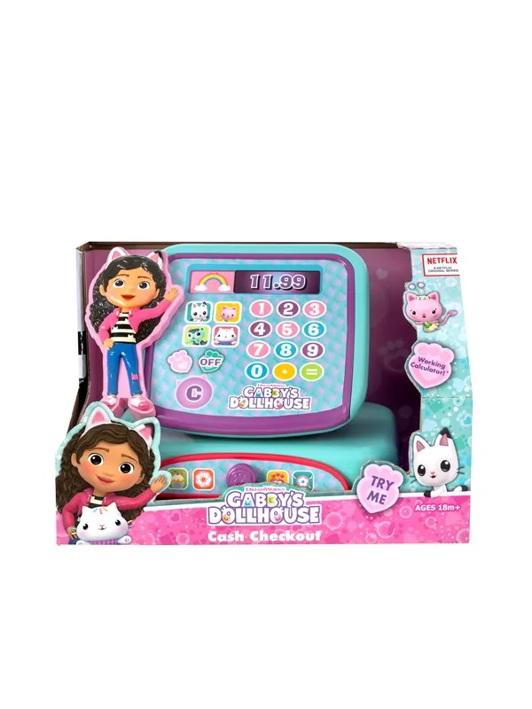 Gabby's Dollhouse Cash Checkout