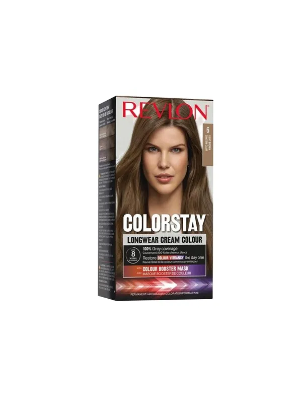 Revlon Color Stay Permanent Hair Color 165 ml. - 6 Light Brown