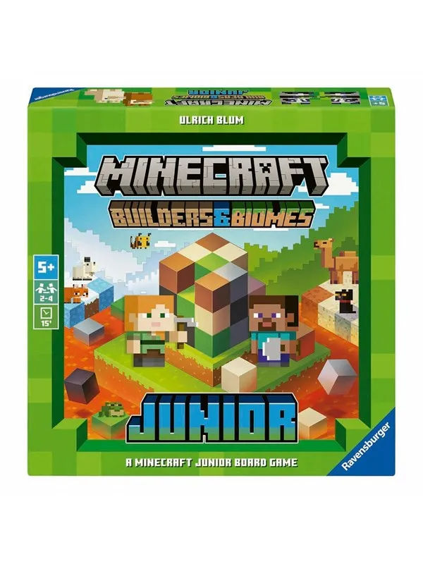 Ravensburger Minecraft Builder and Bimoes Children's Game Junior (EN)