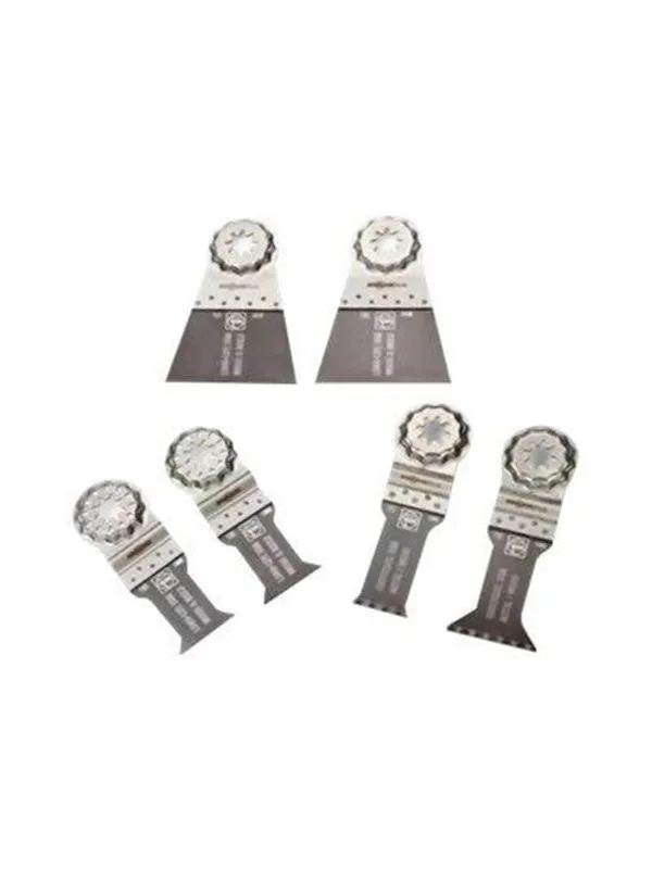 Fein BEST OF E-CUT - plunge cut saw blade set - for wood metal - 6 pieces