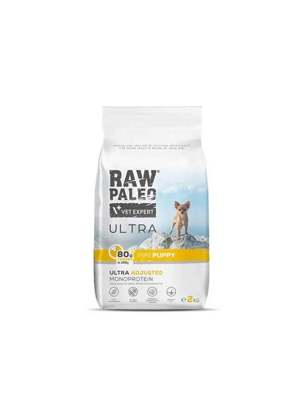 VetExpert Ultra Mini Puppy Turkey - dry food for puppies - 2 kg
