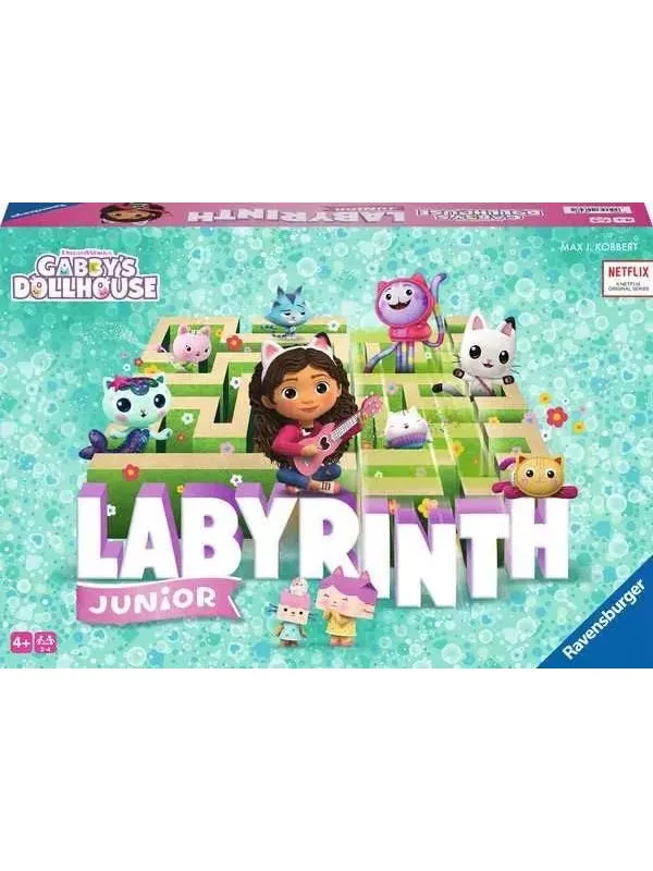 Ravensburger Gabby's Dollhouse Junior Laybrinth Board Game (EN)