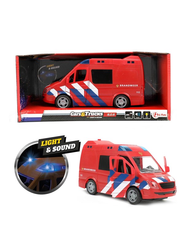 Toi-Toys - Fire truck with light and sound